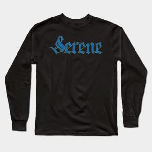 serene Long Sleeve T-Shirt